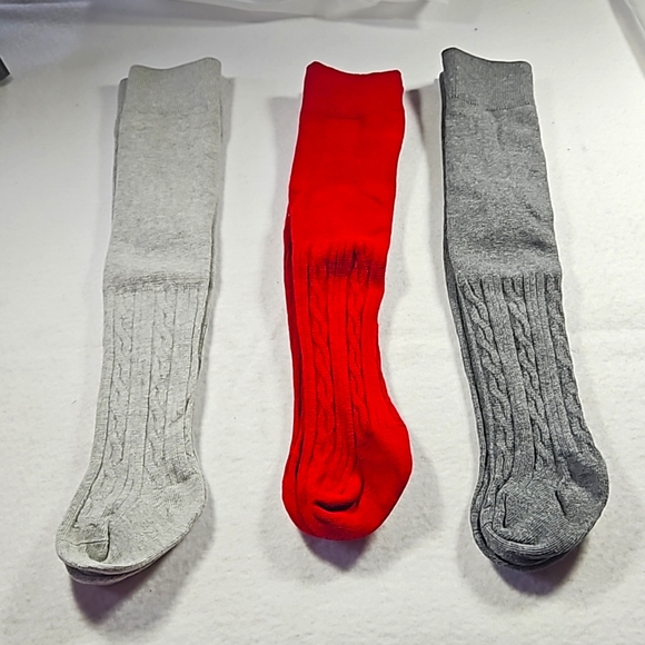 Hakugoo Baby Knitted  Leggings, Toddlers Girls Cable Tights, Stockings 9 Pieces - Picture 7 of 7